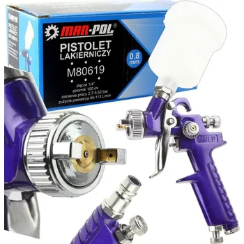 Stříkací pistole Stříkací pistole HVLP, 0,8mm H2000G2 MAR-POL