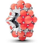 Přívěsek PANDORA Oceán korálové barvy 793897C01