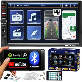 Autorádio NCS Autorádio NCS-RS302 2DIN s dotykovým displejem 7" USB MP3 SD Bluetooth