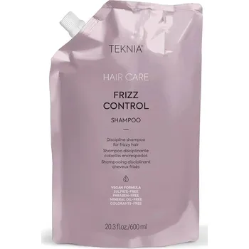 Šampon Lakmé Teknia Frizz Control Shampoo Refill - Náplň uhlazujícího šamponu pro hrubé a nepoddajné vlasy 600 ml