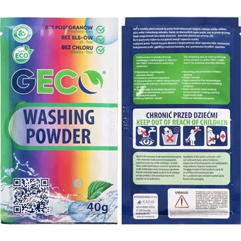 Prací prostředek GECO EUROPA prášek na barevné prádlo 0,4 kg