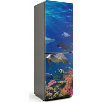 Fototapeta Samolepicí Nálepka Bubble Free na Lednici Podmořský svět plný života