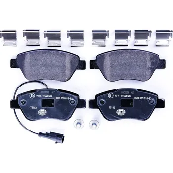 Brzdová destička Sada brzdových destiček, kotoučová brzda HELLA 8DB 355 018-821