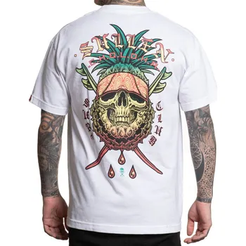 Pánské tričko tričko hardcore pánské - CHOLOHA SURF CLUB - SULLEN - SCM7334_WH - 3XL