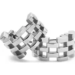 Daniel Wellington Stylové ocelové náušnice 5-Link DW00401020 + 2 měsíce na vrácení zboží