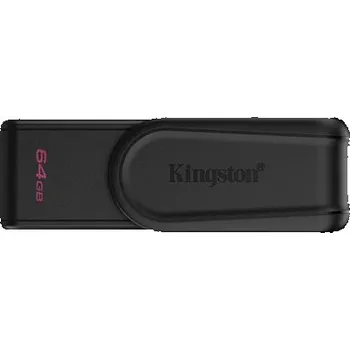 USB flash disk KINGSTON 64GB Portable USB 3.2 Gen 1 DataTraveler Exodia S (Black/Black)