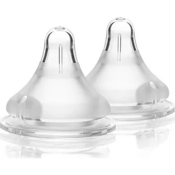 Kojenecká láhev NaturalWave savička S (pomalý průtok) 2ks