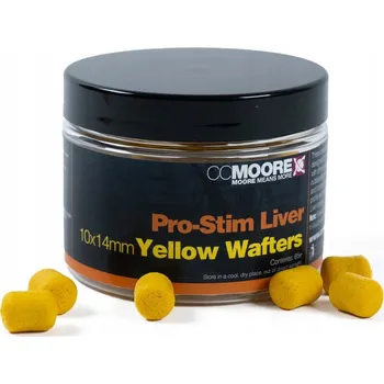 Boilies CC Moore Pro-Stim Liver Yellow Dumbell Wafters 10x14mm