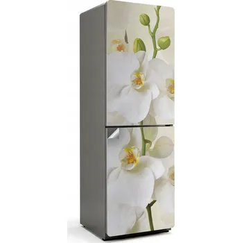 Fototapeta Nálepka Módní Samolepka Dekorace do Kuchyně na Lednici Květinové detaily orchideje