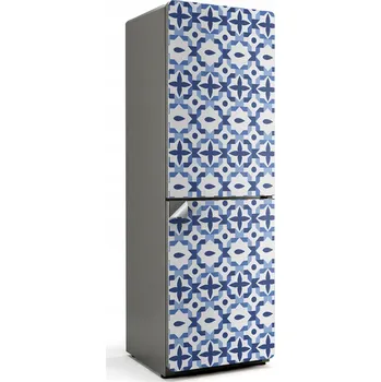 Fototapeta Moderní maskovací nálepka na ledničku - Geometrický opakující se vzor