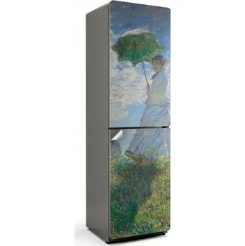 Fototapeta Samolepka na ledničku Samolepicí Ochranná Omyvatelná Žena s deštníkem