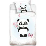 Dětské povlečení do postýlky 100x135, 40x60 Roztomilá Panda
