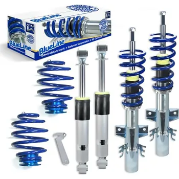 JOM Blue Line výškově stavitelný podvozek VW T6, T6.1 Multivan / Caravelle / Transporter včetně 4Motion, uchycení př. tlum. svorkovnicí