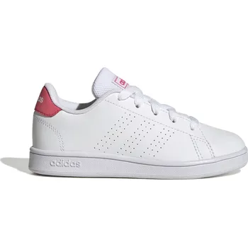 Dívčí tenisky Dětské boty ADIDAS ADVANTAGE K GY6996 – Bílá 33