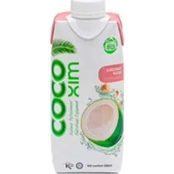 Voda XL balení - Kokosová voda lotosový květ COCOXIM 12x330 ml