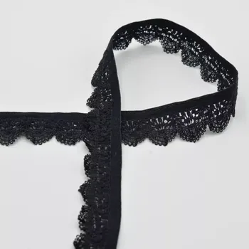 Prádlová krajka 2cm Černá (E) (Krajka)