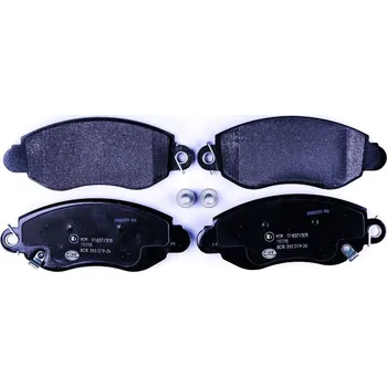 Brzdová destička Sada brzdových destiček, kotoučová brzda HELLA 8DB 355 019-361