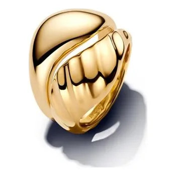 Prsten Zlvlněný prsten PANDORA Essence k seskupování 56 163832C00-56