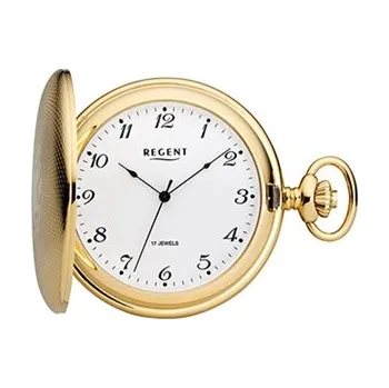 Hodinky Kapesní mechanické hodinky Regent P-714 + dárek zdarma