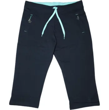 Dámské kalhoty Dámské 3/4 legíny černé N-feel DX1815