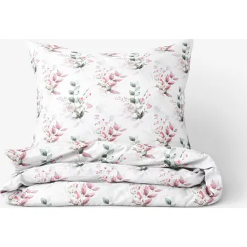 Povlečení Bavlněné povlečení Deluxe - Něžné růže 140 x 200 a 70 x 90 cm