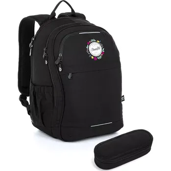 Školní batoh SET Dívčí studentský batoh s etue TOPGAL RONY 23026