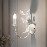 Luminex Nástěnné světlo Summer, bílé/zelené/růžové, šířka 11 cm, ocel bílá, zelená, růžová 1 x 15 W LED - Doprava zdarma