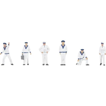 Modelová železnice Faller H0 Námořníky natřená, stojící