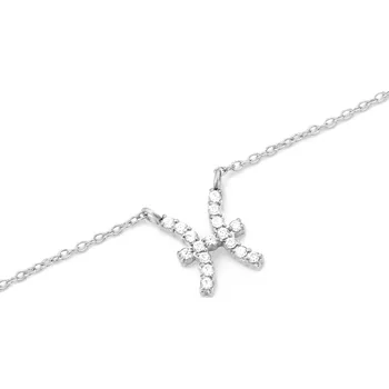 Náhrdelník Daniel Wellington Slušivý ocelový náhrdelník znamení Ryby Crystal Zodiac DW00400954 + 2 měsíce na vrácení zboží