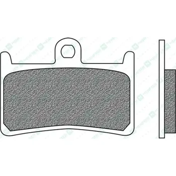 Brzdová destička brzdové destičky, NEWFREN (směs ROAD TOURING ORGANIC) 2 ks v balení M502-879