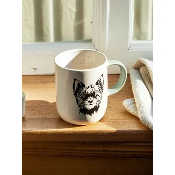 Sinsay - Hrnek - bílá - 755GI-00X - 755GI-00X-ONE