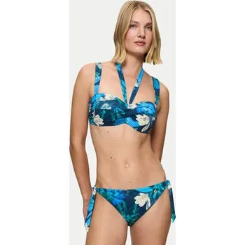 Dámské plavky Triumph Spodní část bikin Summer Fleur 10222309 Modrá 40
