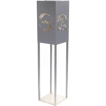 Stojan na květiny Dekorativní světelný sloup s LED VIVIAN | 507453