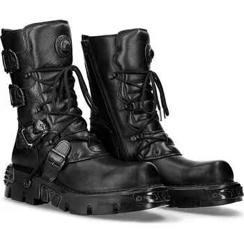 Pánská zimní obuv boty kožené dámské - - NEW ROCK - M.391-S18 - 45