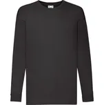 Fruit of the Loom Tričko Valueweight dlouhý rukáv Velikost: 3-4 roky, Barva: černá