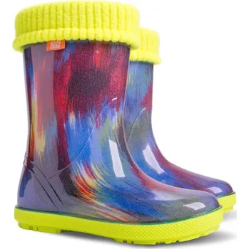 Dívčí obuv DEMAR-HAWAI LUX PRINT AF 0048 batika zateplené Velikost: 30 - 31