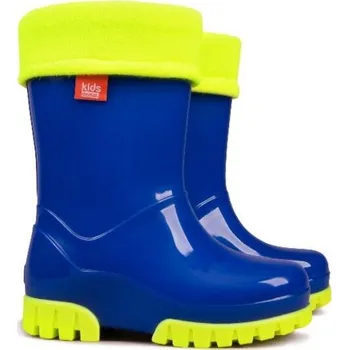 Dívčí holínky DEMAR-TWISTER LUX FLUO 0034 A zateplené Velikost: 20 - 21