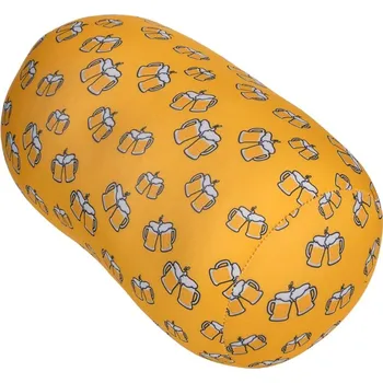 Dekorativní polštářek Out of the blue Relaxační krční válec 30 x 15 cm