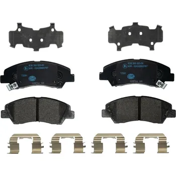 Brzdová destička Sada brzdových destiček, kotoučová brzda HELLA 8DB 355 023-001