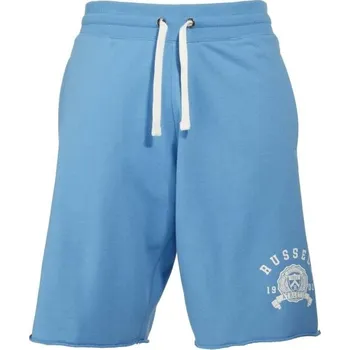Pánské kraťasy Pánské šortky Russell Athletic SHORT M 2XL Světle modrá, Bílá