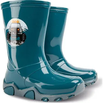 Dívčí holínky DEMAR-STORMER 0400 C zelená námořní Velikost: 20 - 21