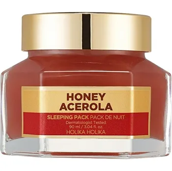 Pleťová maska Holika Holika Acerola Honey Sleeping Pack - Noční pleťová maska s acerolou a medem 90 ml