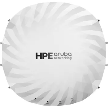 HPE Aruba Networking AP-754 (RW) Access point, vnitřní, 2,4GHz, 5GHz, 6GHz, 802.11be, 4×4 MIMO, 2× 10G RJ-45, OFDMA, PoE, bílý, (RW) Unified AP S1G74A