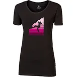 Triko krátké dámské Progress SASA BOULDER černé XL