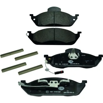 Brzdová destička Sada brzdových destiček, kotoučová brzda HELLA 8DB 355 008-661