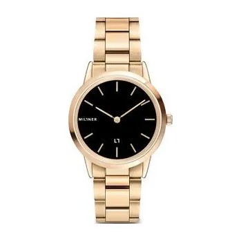Hodinky Hodinky MILLNER model CHELSEA S GOLD BLACK 8425402508107