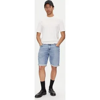 Calvin Klein Jeans Džínové šortky J30J327516 Modrá Slim Fit 29