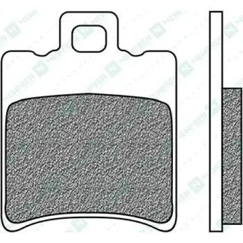 Brzdová destička brzdové destičky, NEWFREN (směs SCOOTER ELITE ORGANIC) 2 ks v balení M502-881