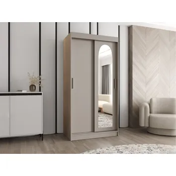 Šatní skříň Kreloin 100, Barva: kašmír, Zásuvky: Ne MIRJAN 5903211417955