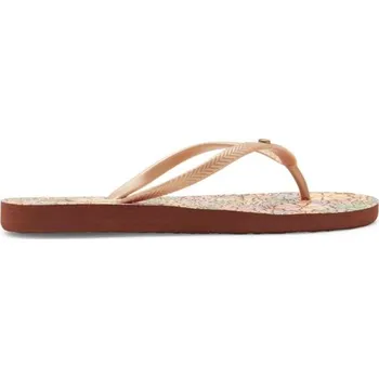 Dámské žabky Dámské žabky Roxy BERMUDA PRINT 6 Mix, Zlatá